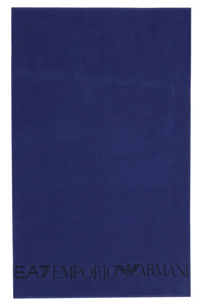 Towel EA7 cornflower blue