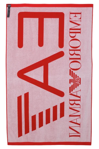 Towel EA7 red