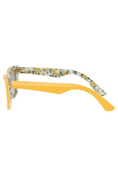 Okulary przeciwsłoneczne Dolce & Gabbana żółty