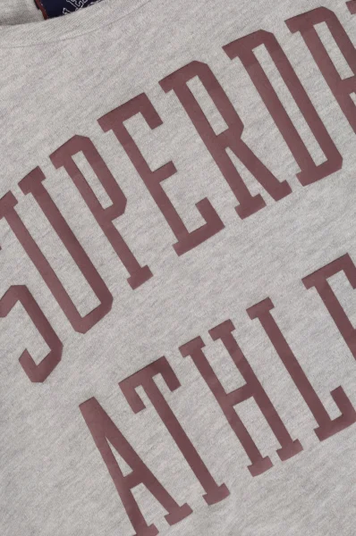 T-shirt Athletic Superdry popielaty
