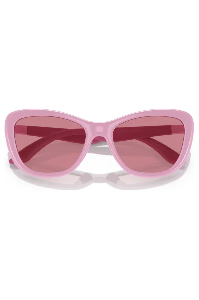 Okulary przeciwsłoneczne Emporio Armani różowy