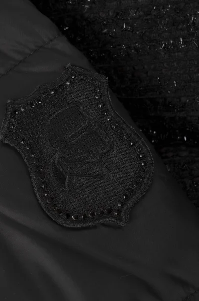 Jacket Boucle Quilted Karl Lagerfeld black