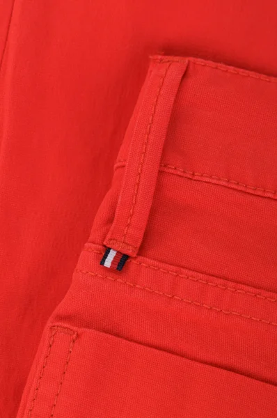 Spodnie Scanton | Slim fit Tommy Hilfiger czerwony