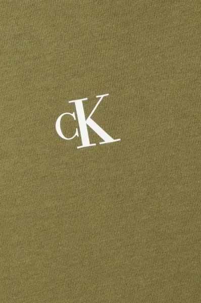 T-shirt 2-pack | Regular Fit CALVIN KLEIN JEANS olive green