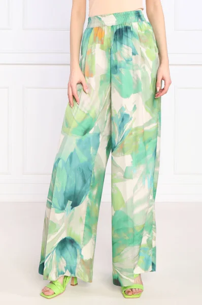 Trousers | Oversize fit Twinset Actitude green
