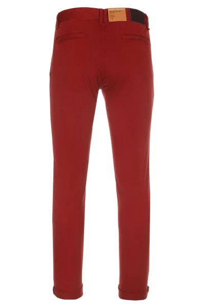 Spodnie Schino Slim1-D BOSS ORANGE czerwony