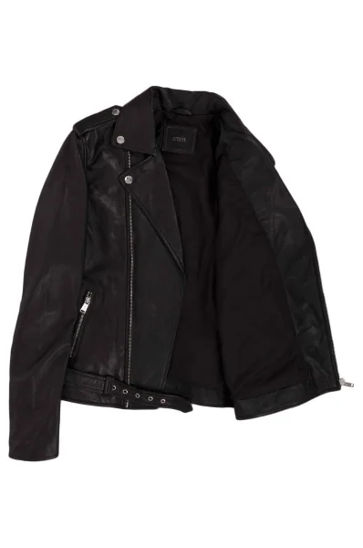 Debra Leather Jacket GUESS black
