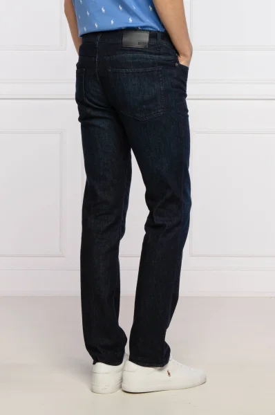 джинси delaware3-1 | slim fit BOSS BLACK темно-синій