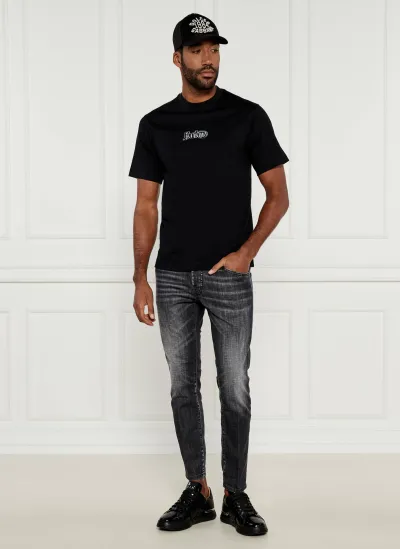 T-shirt Burberry | Regular Fit | color Black | Gomez.pl/en