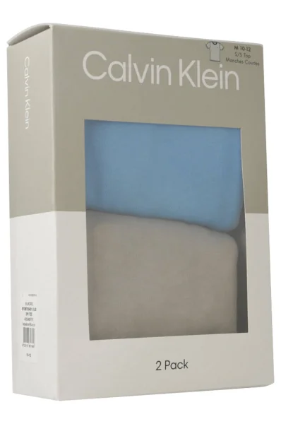Футболка 2 шт. | Regular Fit Calvin Klein Underwear сірий