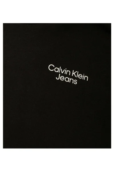 Bluza | Regular Fit CALVIN KLEIN JEANS czarny