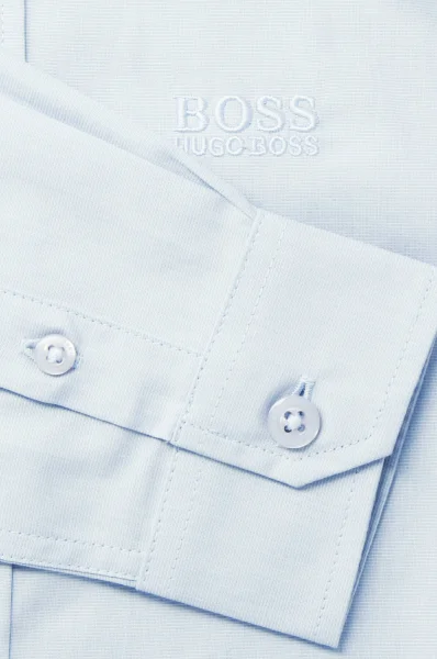 Koszula | Regular Fit BOSS Kidswear błękitny