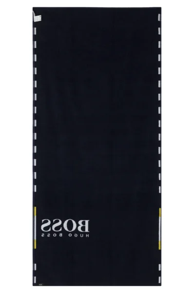 Towel Beach Towel BOSS BLACK navy blue