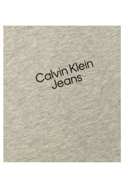 футболка | regular fit CALVIN KLEIN JEANS сірий