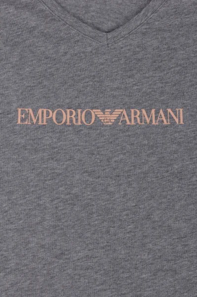 T-shirt Emporio Armani szary