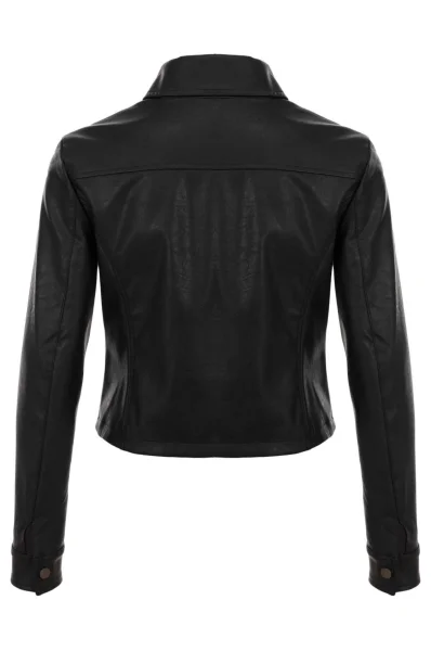 Leather jacket Liu Jo black