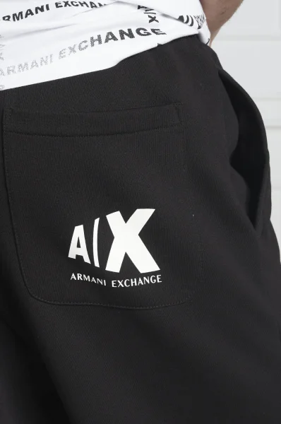 спортивні штани | regular fit Armani Exchange чорний