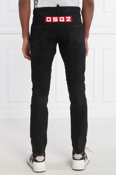 Jeansy Cool guy jean | Tapered fit Dsquared2 czarny