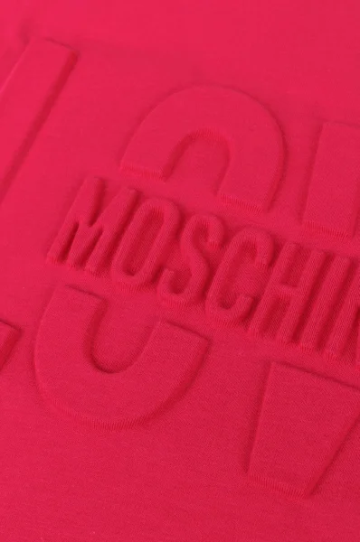 T-shirt Love Moschino różowy