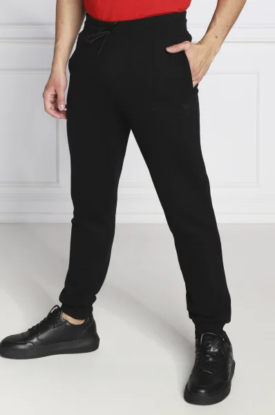 Spodnie dresowe ALDWIN | Regular Fit GUESS ACTIVE czarny