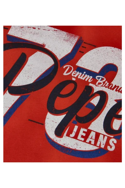 Longsleeve RUSSELLY | Regular Fit Pepe Jeans London czerwony