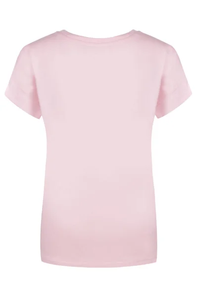 T-shirt Guess pudrowy róż