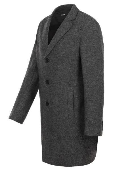 Shawn4_1 Wool coat  BOSS BLACK gray
