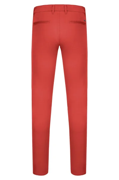 Spodnie Schino-Slim D | Slim Fit BOSS ORANGE czerwony