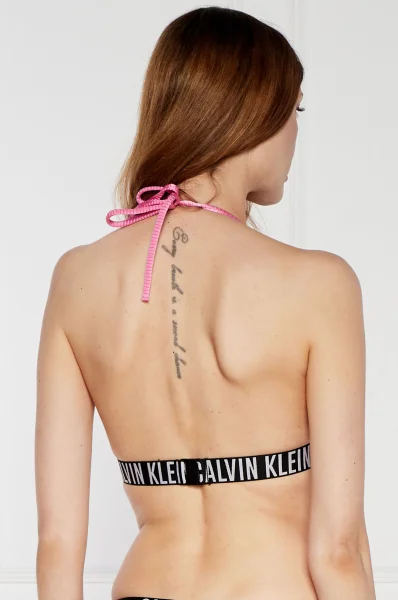 Góra od bikini Calvin Klein Swimwear różowy