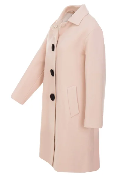 Wool coat Emporio Armani powder pink