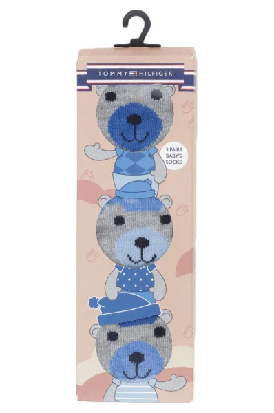 Baby Giftbox 3-pack Socks Tommy Hilfiger blue