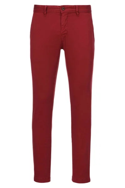 Spodnie Schino Slim1-D BOSS ORANGE czerwony