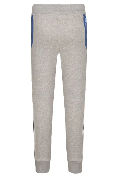 спортивні штани | regular fit BOSS Kidswear сірий