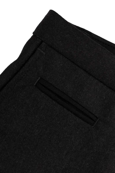 Wool trousers wilhelm 3 | Slim Fit BOSS BLACK charcoal