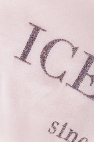 T-shirt Iceberg pudrowy róż