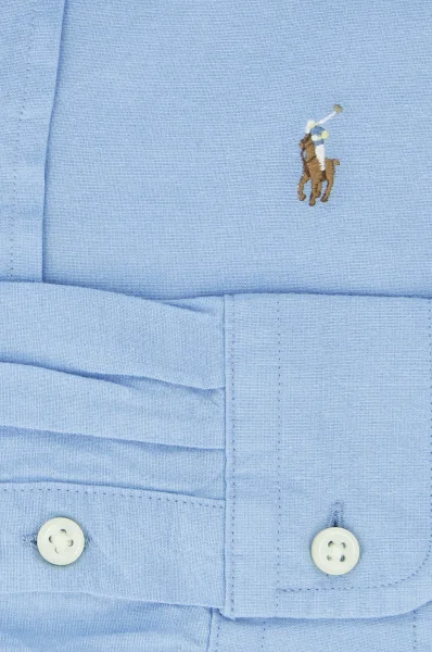 Koszula | Regular Fit | z dodatkiem lnu POLO RALPH LAUREN niebieski