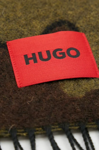 бавовняний шаль men-z 519 HUGO чорний