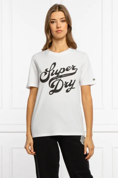 T-shirt | Regular Fit Superdry biały