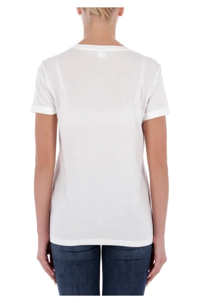 T-shirt Tatopo | Regular Fit BOSS ORANGE biały
