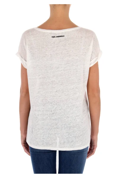 T-shirt | Loose fit Karl Lagerfeld white