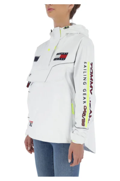 Jacket TJW 90s SAILING | Shaped fit Tommy Jeans white