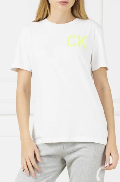 T-shirt | Regular Fit CALVIN KLEIN JEANS white