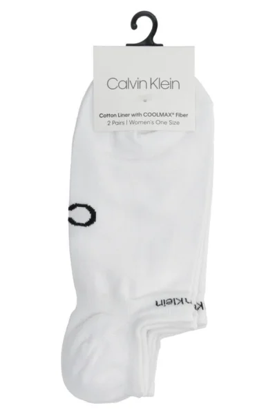 Skarpety 2-pack LEANNE Calvin Klein biały