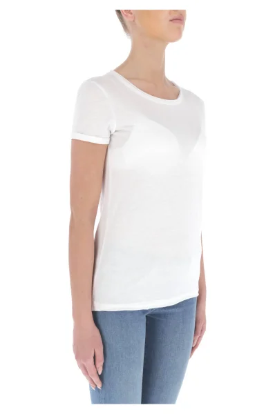 T-shirt | Regular Fit Gas biały