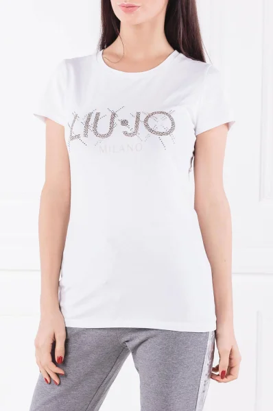 T-shirt | Regular Fit Liu Jo biały