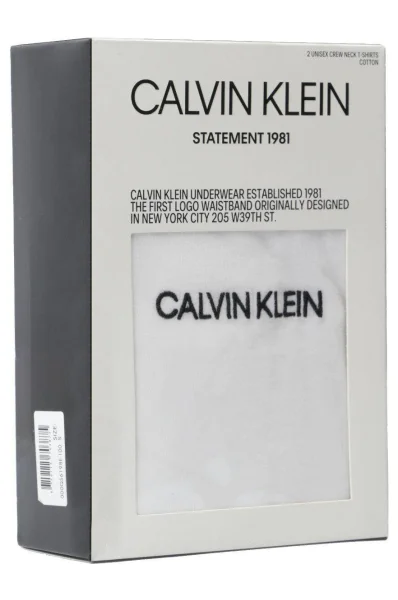 T-shirt 2-pack | Regular Fit Calvin Klein Underwear biały