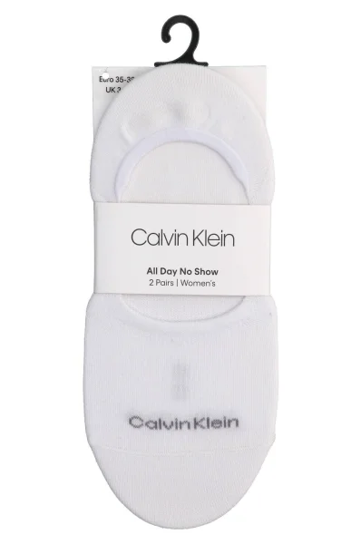 Skarpety/stopki 2-pack Calvin Klein biały