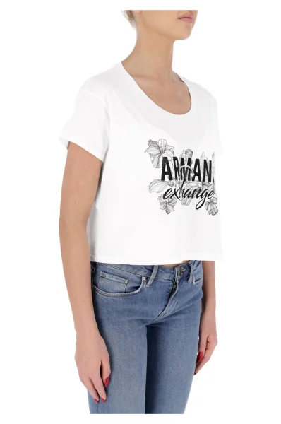Crop top | Regular Fit Armani Exchange white