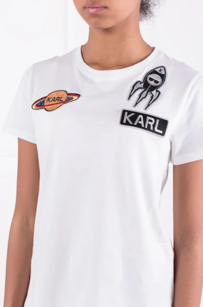 T-shirt | Regular Fit Karl Lagerfeld white