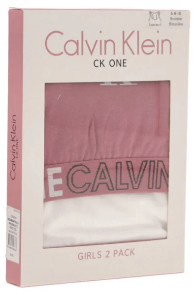 Bra 2-pack Calvin Klein Underwear white